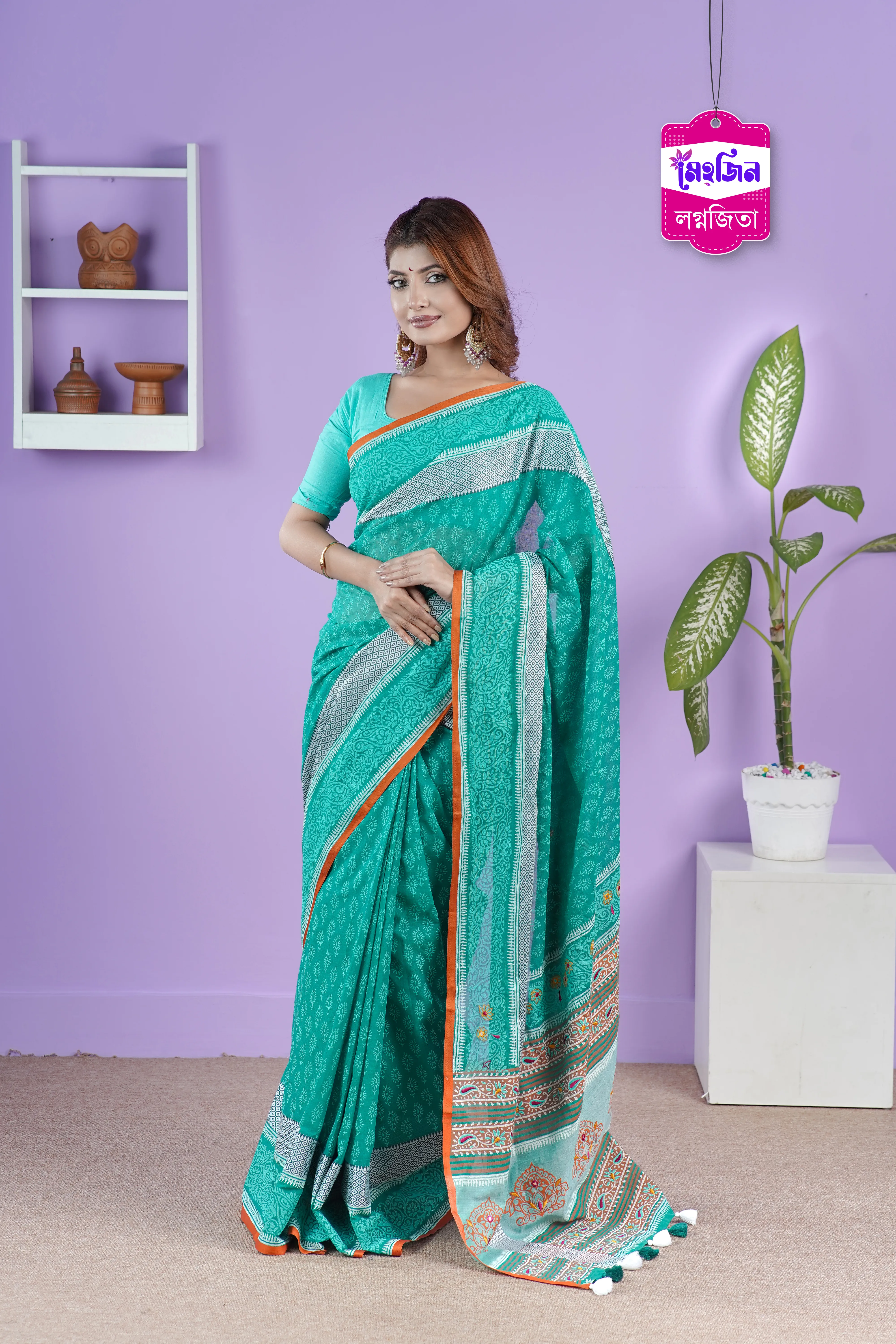 লগ্নজিতা- রেডি টু ওয়্যার শাড়ি
